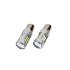 Žárovka  12V/24V (P21W) CAN-BUS 24 SMD  bílá (2ks) AMIO