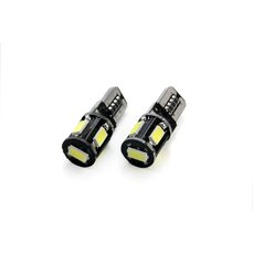 Žárovka  12V T10 W5W CANBUS 5 SMD 5600°K bílá (2ks) AMIO