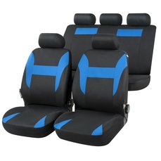 Potah sedadel Nampa modro-černý, 13 dílů CarComfort NEW 4/2023