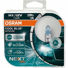 Žárovky H1 Osram Cool Blue Intense NextGen. 5000K +100%  (DUO BOX 2ks)