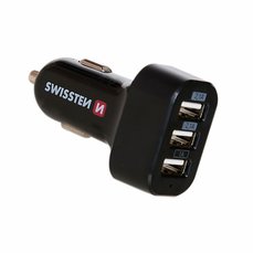 Zásuvka do zapalovače SWISSTEN 3 x USB 5,2A