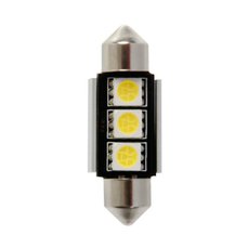 Žárovka Hyper-LED CAN-BUS 12V sufit 3 SMD x 3 chips, 10x36mm, bílá 6500° (1ks)