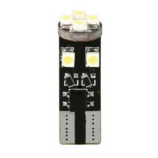 Žárovka Hyper-LED CAN-BUS 12V 8 SMD x 3 chips T10 W5W bílá 6500°K (2ks) NEW 8/2023