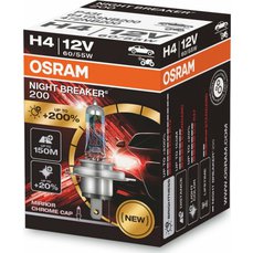 Žárovky H4 Osram Night Breaker +200% 1 ks NEW 9/2024