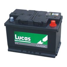 Autobaterie Lucas CLASSIC 72Ah