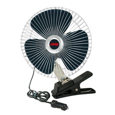 Ventilátor 12V FAN 20cm s clipem