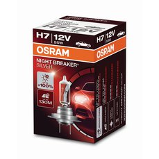 Žárovky H7 Osram Night Breaker Silver +100% 1ks