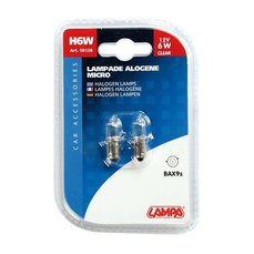 Žárovka 12V H6W 2ks LAMPA Italy