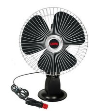 Ventilátor 12V TURBO s přísavkou AMIO