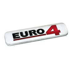 Logo 3D emblém EURO4, 100x25mm