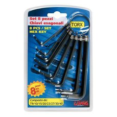 Klíče torx 8ks